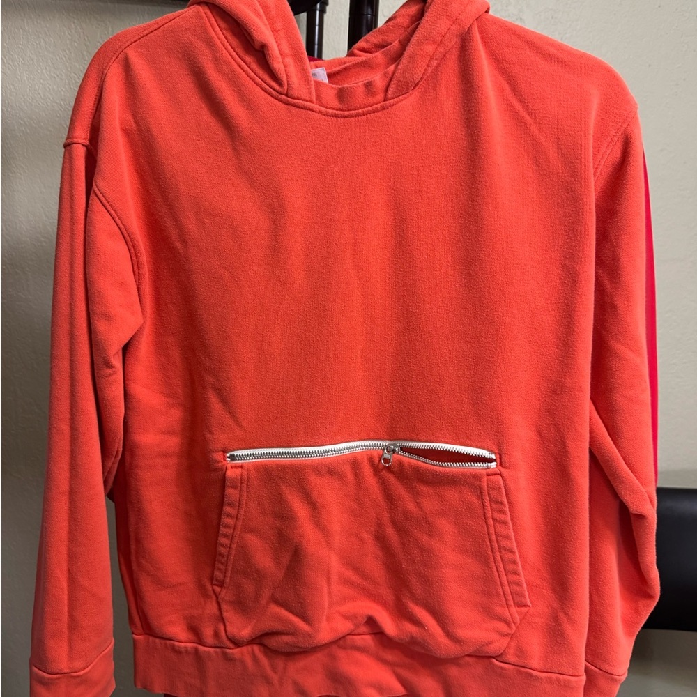 Wonder Nation Bright Orange Hoodie Sweater